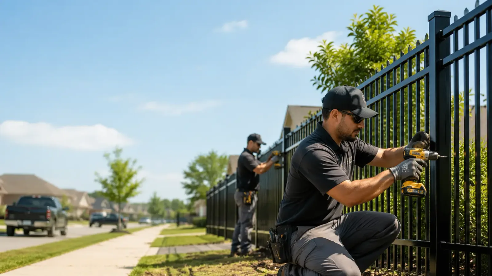 Metal Fence Installation in Pleasant Plain, OH